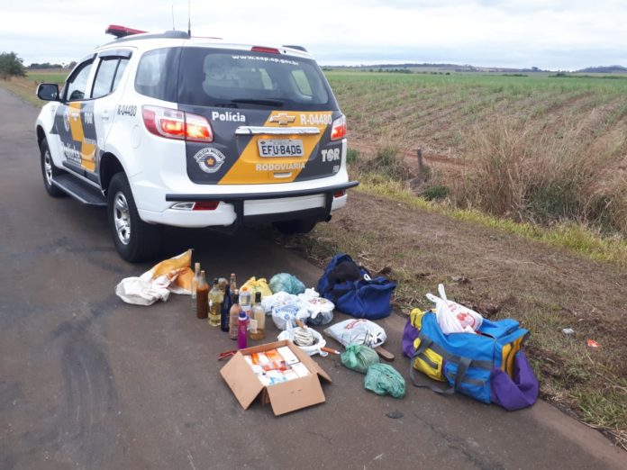 Ladrões de rancho são presos em flagrante pela equipe TOR da PM Rodoviária na SP-340