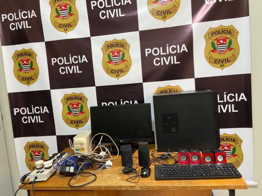 Polícia Civil recupera produtos de creche e apreende menor de 13 anos por furto e tio de 34 anos por receptação, em Rio Pardo