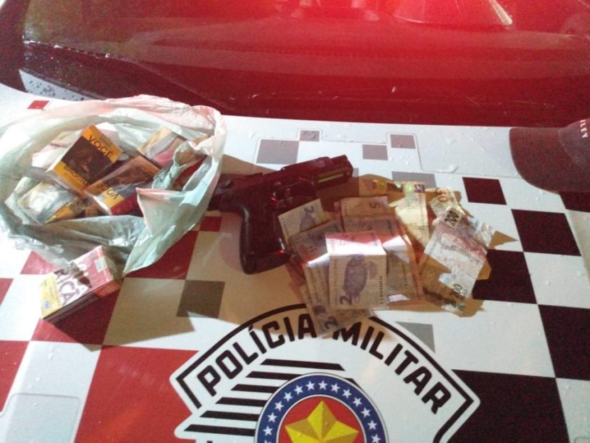 Polícia Militar de Rio Pardo prende assaltantes após praticarem roubo em uma Adega em Mococa