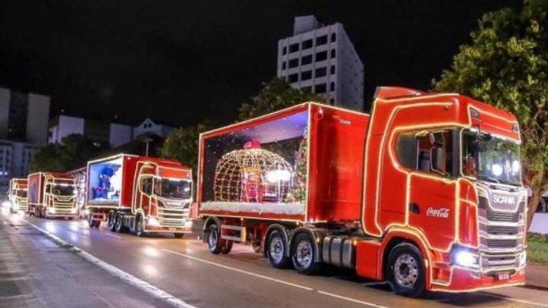 Coca-Cola confirma desfile das caravanas de Natal em novo formato em 2020