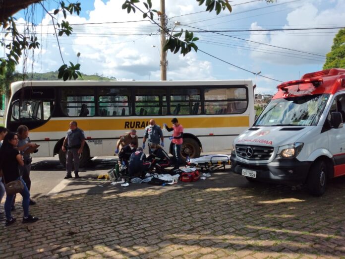 Grave atropelamento próximo à estação Rodoviária de São José do Rio Pardo