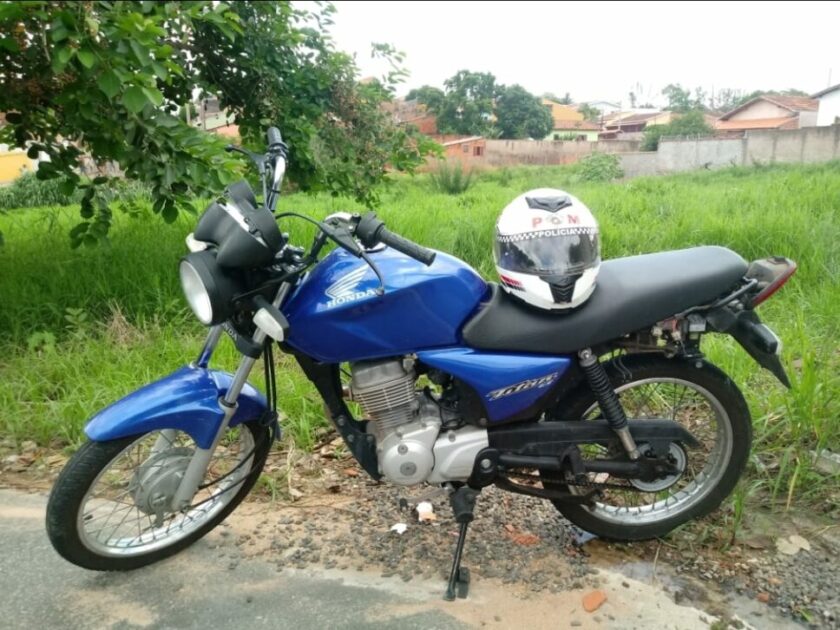 Polícia Militar consegue recuperar moto roubada em menos de 12 horas