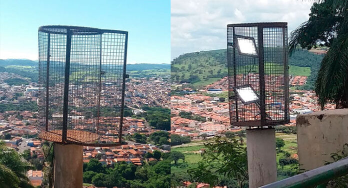 Iluminação do Cristo Redentor é alvo de vandalismo