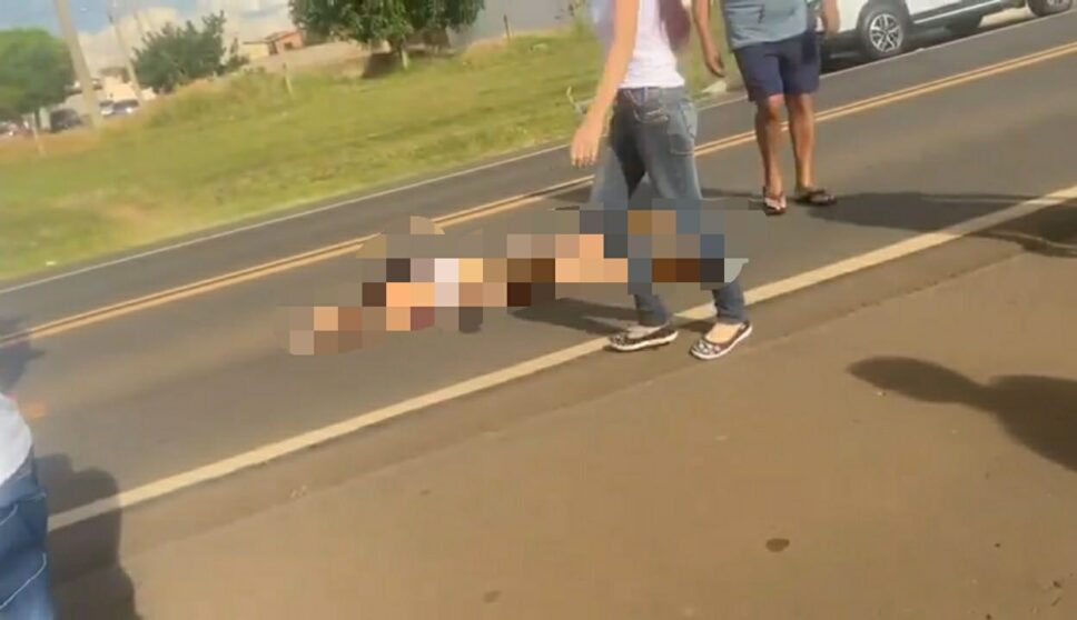 Mulher de 44 anos vem a óbito após ser atropelada na rodovia SP-350