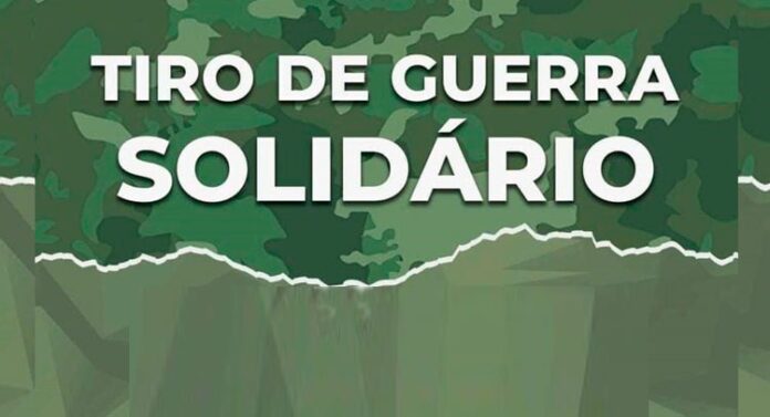 Campanha Tiro de Guerra Solidário prossegue até o próximo dia 7 de junho