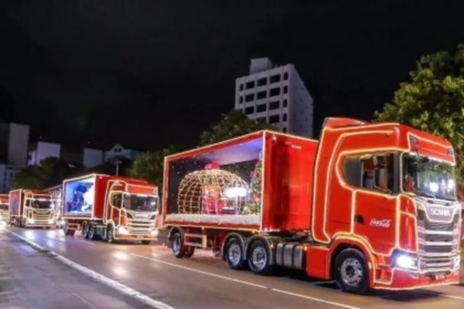 Caminhões de Natal da Coca-Cola visitam cidades da região a partir desta  sexta-feira (09); Porto Ferreira, São João e Mococa