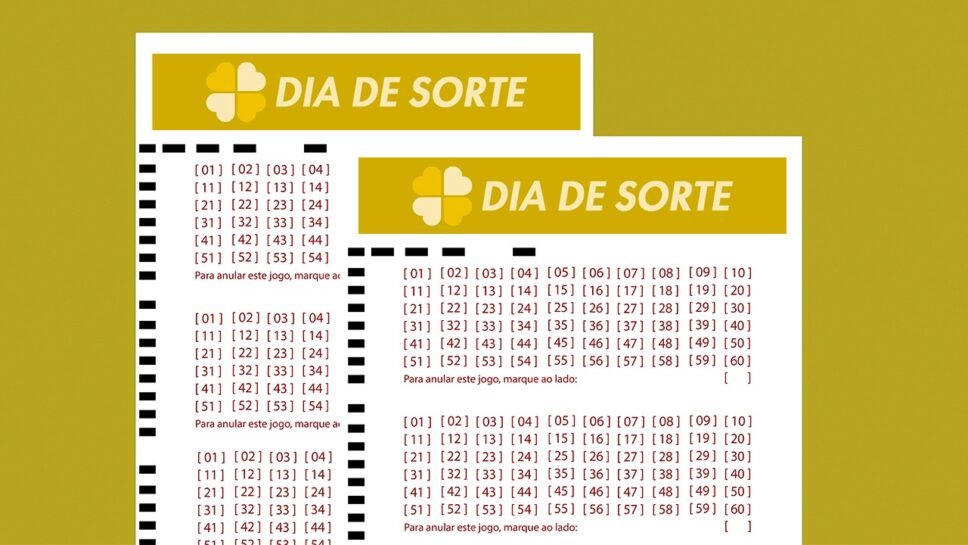 Dia de Sorte 829 acumulou e pode pagar R$ 500 mil no próximo sorteio. Veja  o resultado!